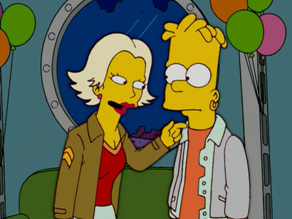 Bart y Jenda, su novia del futuro