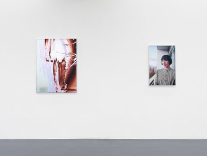 Eileen Quinlan, Line call, exhibition view. Courtesy of Miguel Abreu Gallery