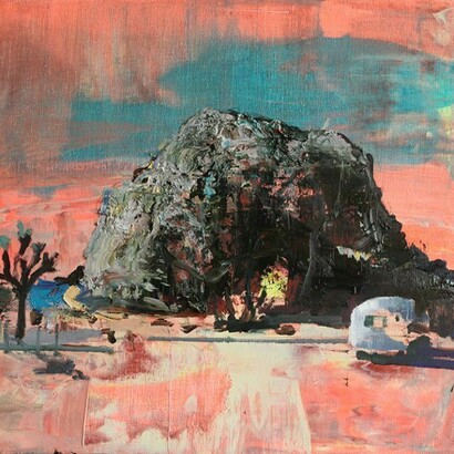 Marius Bercea The Flame of the Little Match Girl 2013 Oil on canvas 45 x 50 cm / (17¾ x 19¾ in), courtesy of the artist and Blain|Southern, copyright the artist