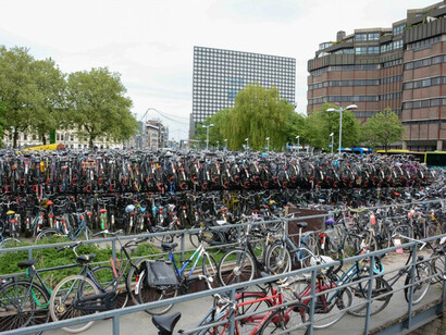Parcheggio di biciclette a Utrecht