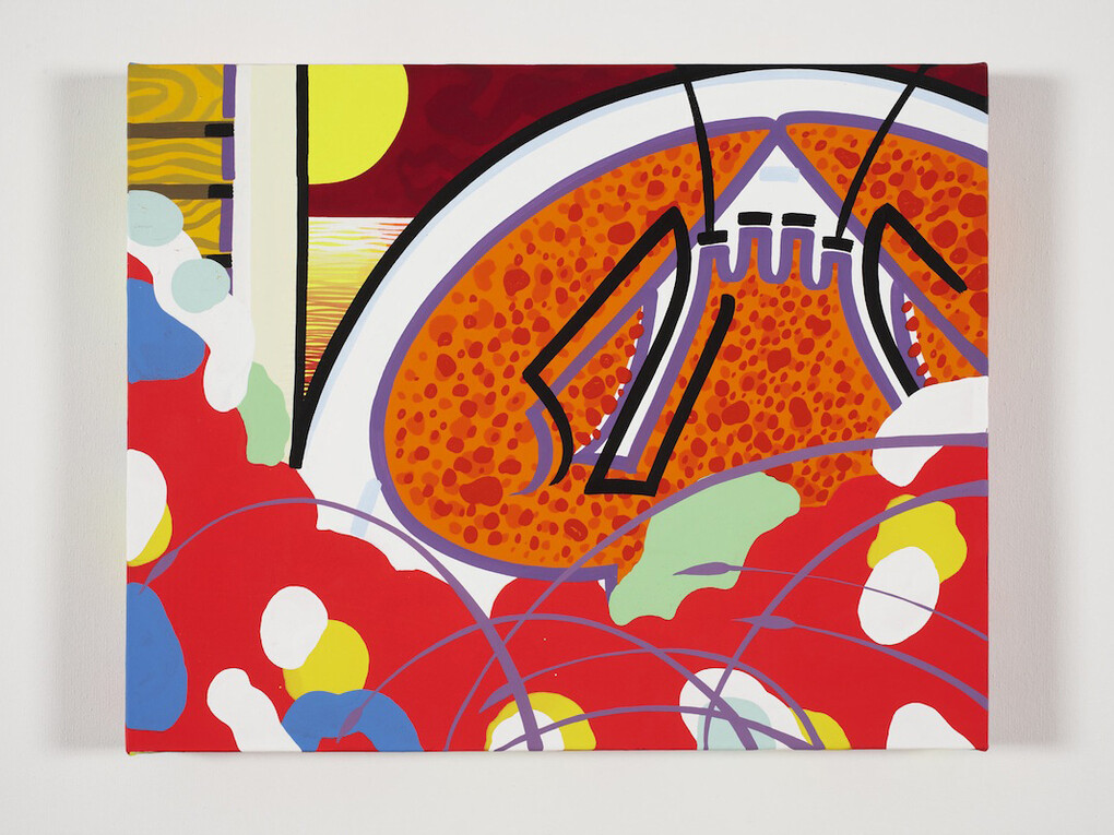 Sam Friedman, Happy Place (26), 2013, Acrylic on canvas, 16 x 20 inches, 40.6 x 50.8 cm