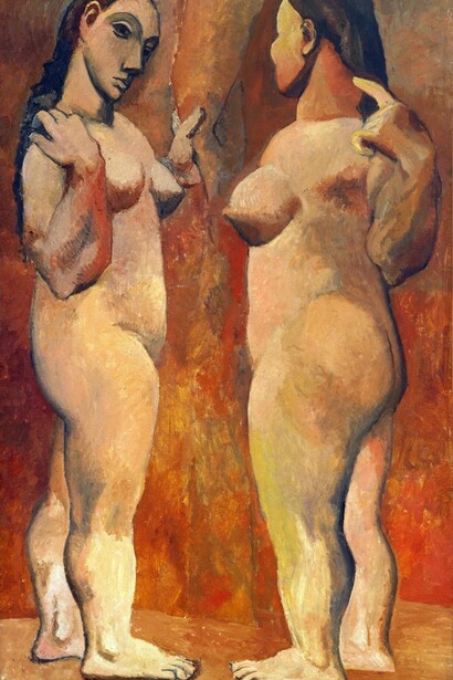 Picasso, Pablo (1881-1973) Dois nudes (Paris, no final 1906)