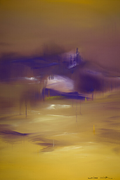 Feng Xiao-Min, Composition n° 18, 4 (detail), 2026. Courtesy of Opera Gallery