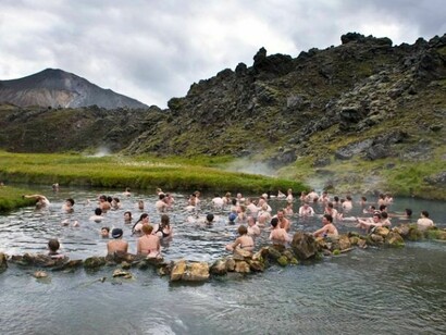 Natural thermal baths