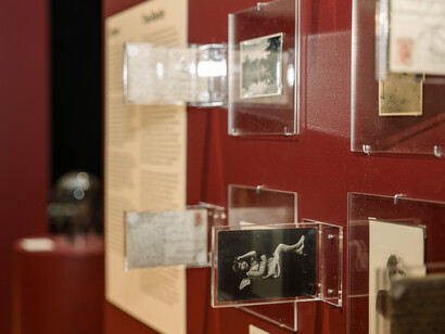 The sworn: re/collections on Vladas Daumantas, exhibition view. Courtesy of M. K. Čiurlionis National Museum of Art 