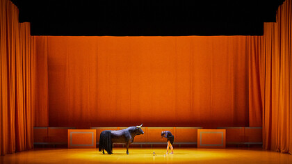 «Liebestod (El olor a sangre no se me quita de los ojos–Juan Belmonte)», Angélica Liddell, 2021. Fotografía: Christophe Raynaud de Lage, Festival d'Avignon