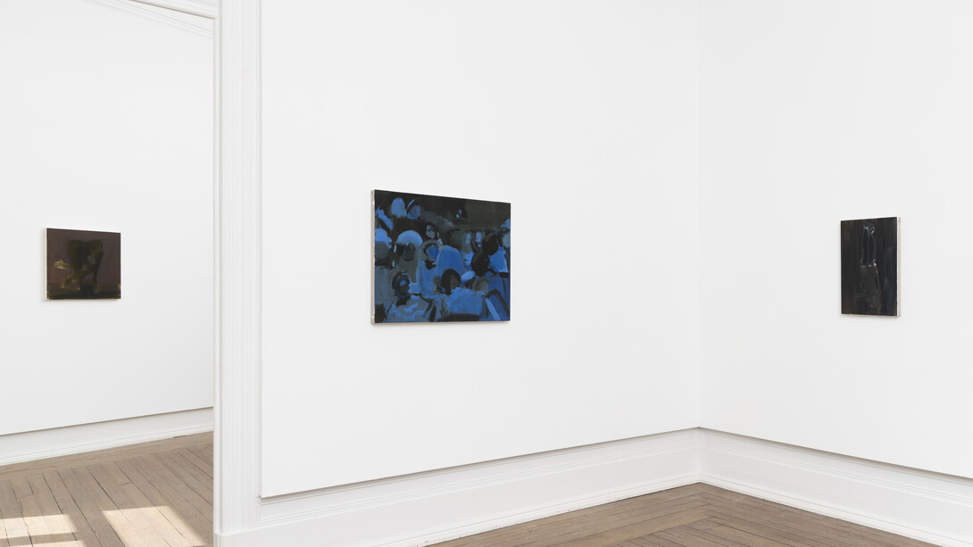 Remi Ajani, The sound of everything repeating, vista da exposição. Cortesia de Jahn und Jahn München | Lisboa, Carbonara Studio