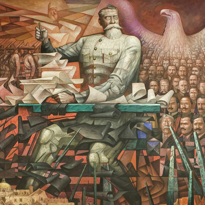 Jorge González Camarena, La Constitución de 1917 (1967)