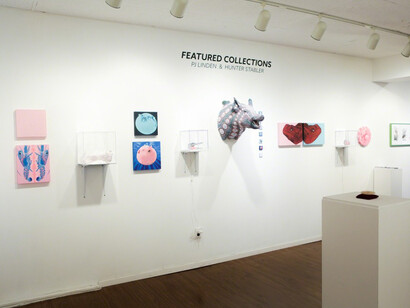Featured Collections by PJ Linden and Hunter Stabler. Courtesy of Paradigm Gallery + Studio