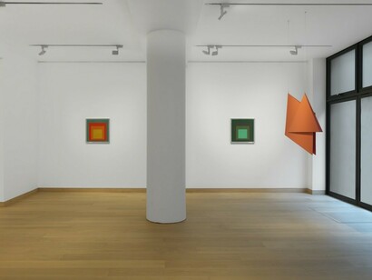 Colour is, Exhibition view. Courtesy of Waddington Custot