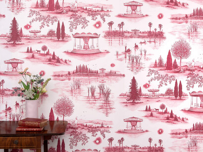 Epoh Beech, The carousel and the moon, champagne and roses. Courtesy of Lee Sharrock. Photo by Justin Piperger