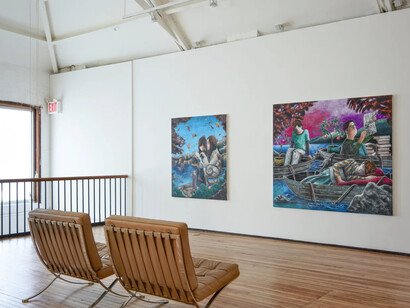 Simon Ko, Dreams apart, exhibition view. Courtesy of Nathalie Karg Gallery