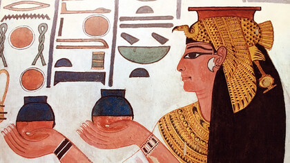 Dettaglio della Tomba di Nefertari