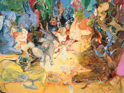 Cecily Brown, Untitled, 1996. Courtesy of the Dallas Museum of Art