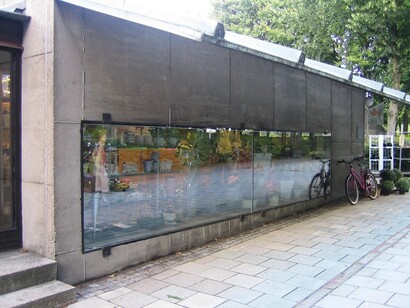Sigurd Lewerentz. Quiosco de flores en Malmö (Suecia)