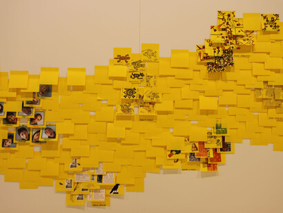 Immagine allestimento, Generaction. Un post-it per le generazioni