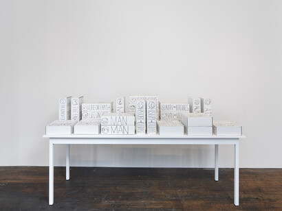 Matt Mullican, The universe, exhibition view. Courtesy of Peter Freeman, Inc.