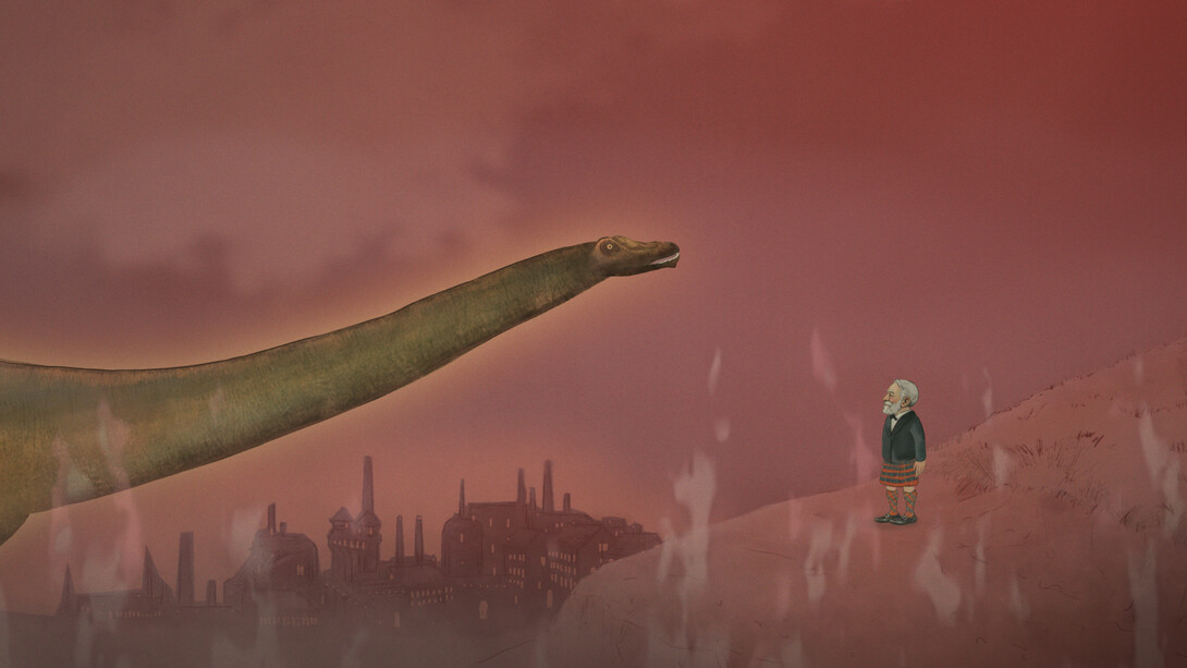 Ruth Ewan, The Beast at Collective in Edinburgh, (film still), 2022. Courtesy of the artist