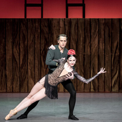 «Carmen Suite» fue estrenada originalmente por el Ballet Bolshoi de Moscú el 20 de abril de 1967