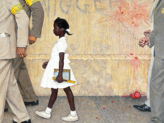 Norman Rockwell, El problema con el que todos convivimos (1964)