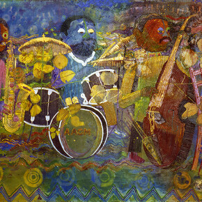 Wadsworth Jarrell, AACM, 1994. Courtesy of the artist. Photo: Adgar Cowans.