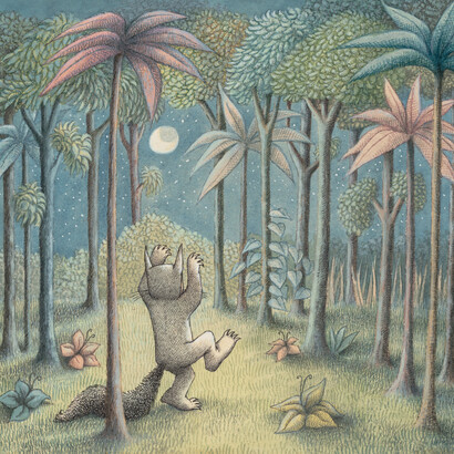 Maurice Sendak, Where the wild things are, 1963. Courtesy of Denver Art Museum 