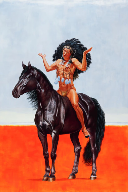 Kent Monkman, The great mystery, 2023. Courtesy of Montreal Museum of Fine Arts