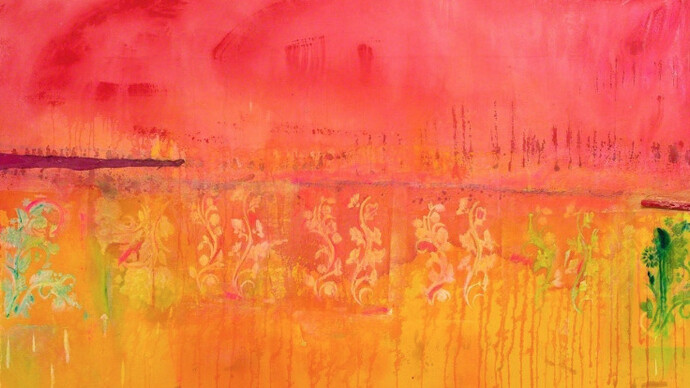 Frank Bowling. Courtesy of Marc Selwyn Fine Art