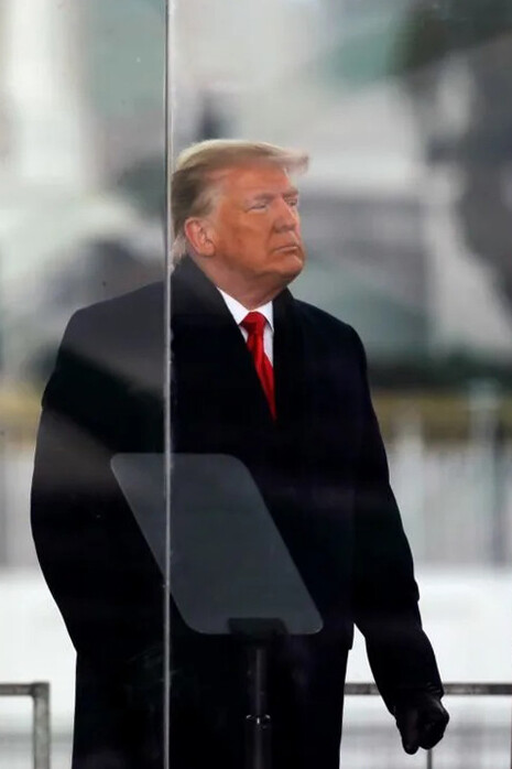 Donald Trump en el discurso que incitó a sus simpatizantes a tomar el Congreso