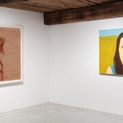 Alex Katz. Courtesy of Galleria Monica De Cardenas