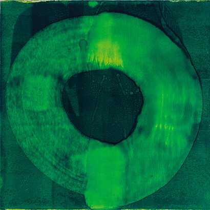 Marylyn Dintenfass, Oculus, 31, 2015
Oil on paper, 15 x 15 inches