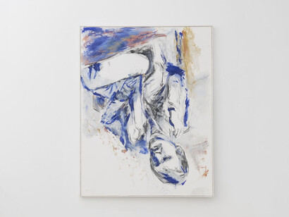 Georg Baselitz, exhibition view. Courtesy of Jahn und Jahn