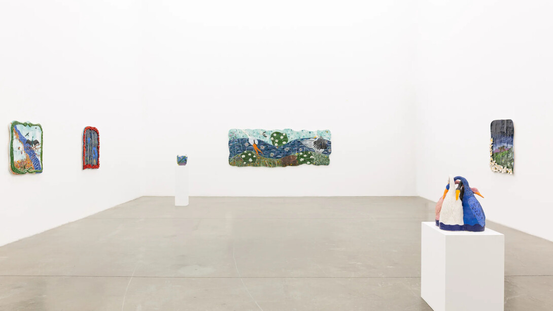 Emily Marchand, River to river, exhibition view. Courtesy of Ochi