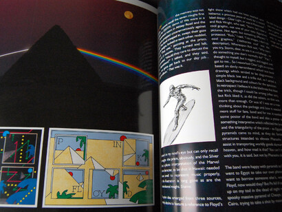 La parte documentale comprende un libro di 40 pagine con i disegni di Thorgerson e i testi delle canzoni, con le foto di Jill Furmanovsky e Hypgnosis – Fotografia di William Molducci