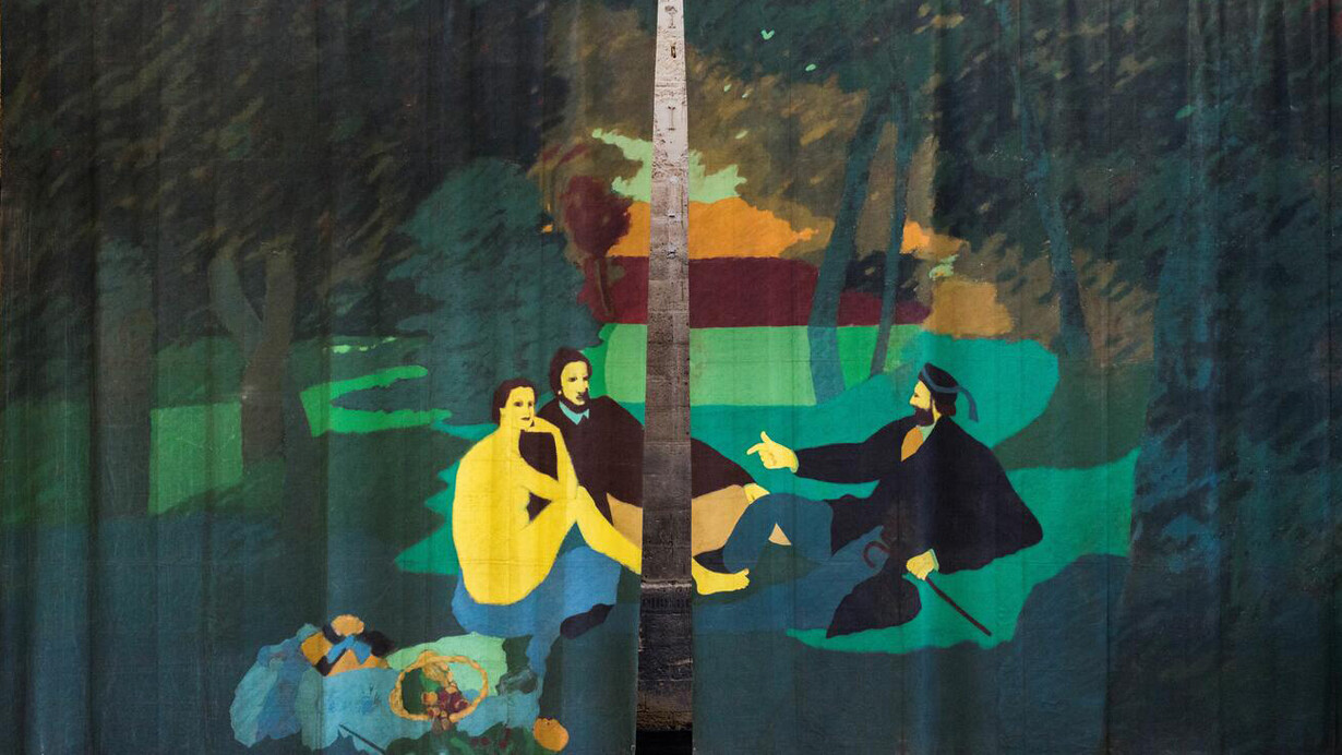 Beatriz Gonzalez, Hero (detail). Courtesy of Barbican Centre