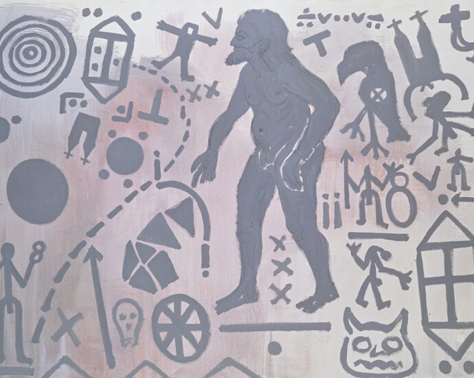 A.R. Penck. Courtesy of Michael Werner Gallery