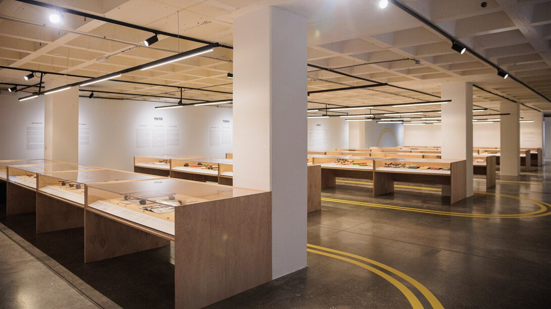 Skateboard, exhibition view. Courtesy of the Design Museum