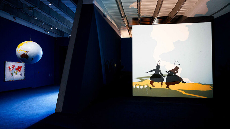 Vari artisti, The large glass, vista della mostra. Per gentile concessione del Maxxi