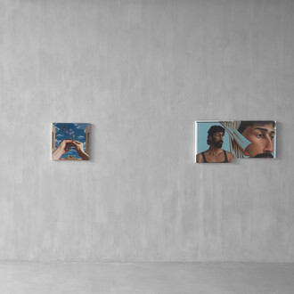 Justin Liam O’Brien, Young country, exhibition view. Courtesy of Newchild Gallery