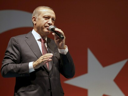 El presidente turco Recep Tayyip Erdoğan