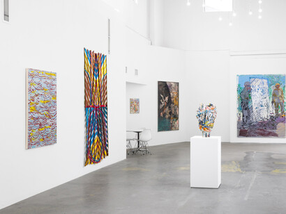 Various artists, Group exhibition, exhibition view. Courtesy of Derek Eller Gallery
