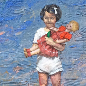 Mira Kliger. After the Storm (2). Oil on Canvas 25x35 cm