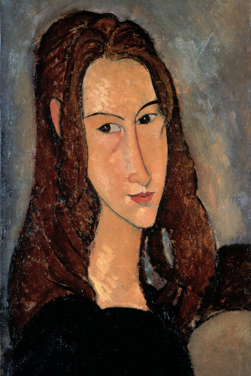 Amedeo Modigliani "Jeanne Hébutèrne”. L'intento di Jeanne è di valorizzare il padre: la sua arte è stata descritta come conseguenza degli effetti della droga e dell'alcol