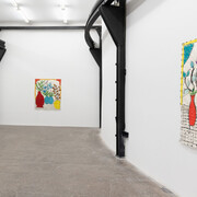 Isabella Ducrot, Opere a ripa 2025, exhibition view. Courtesy of Galleria T293 