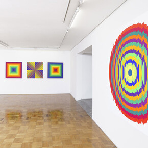 Julio Le Parc, Couleurs, exhibition view. Courtesy of Nara Roesler Gallery