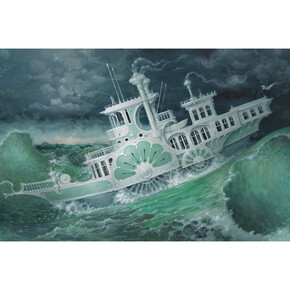 Daniel Merriam, Ship on Stormy Seas. Copyright © Daniel Merriam, 2015. All Rights Reserved.
