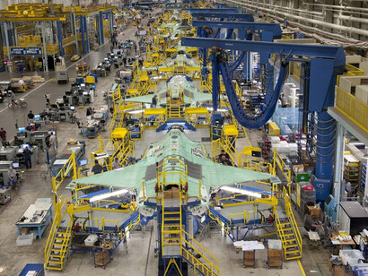 F35 assembly line