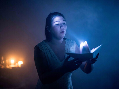 A Floating carvan by Chiara D'Anna