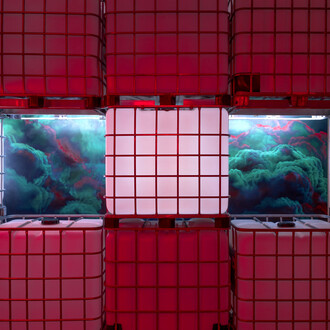 Anne Imhof, EMO, installation view. Courtesy of the artist and Sprüth Magers Gallery, LA