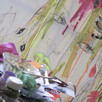 Mersuka Dopazo. Jardín de Papel .Courtesy of Rebecca Hossack 